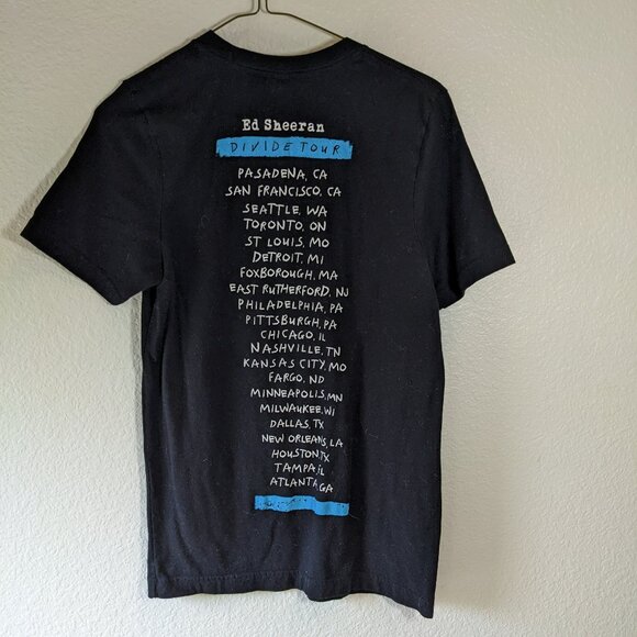 Ed Sheeran Divide Concert T Shirt - Picture 2 of 3